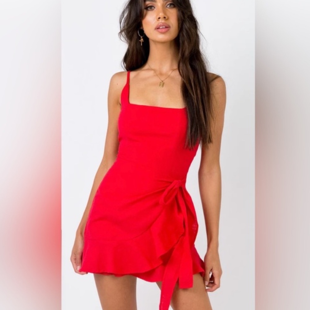 White Fox Boutique Red Dress